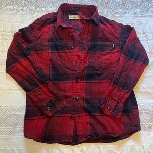 ABERCROMBIE & FITCH Kids Buffalo Plaid Button Down